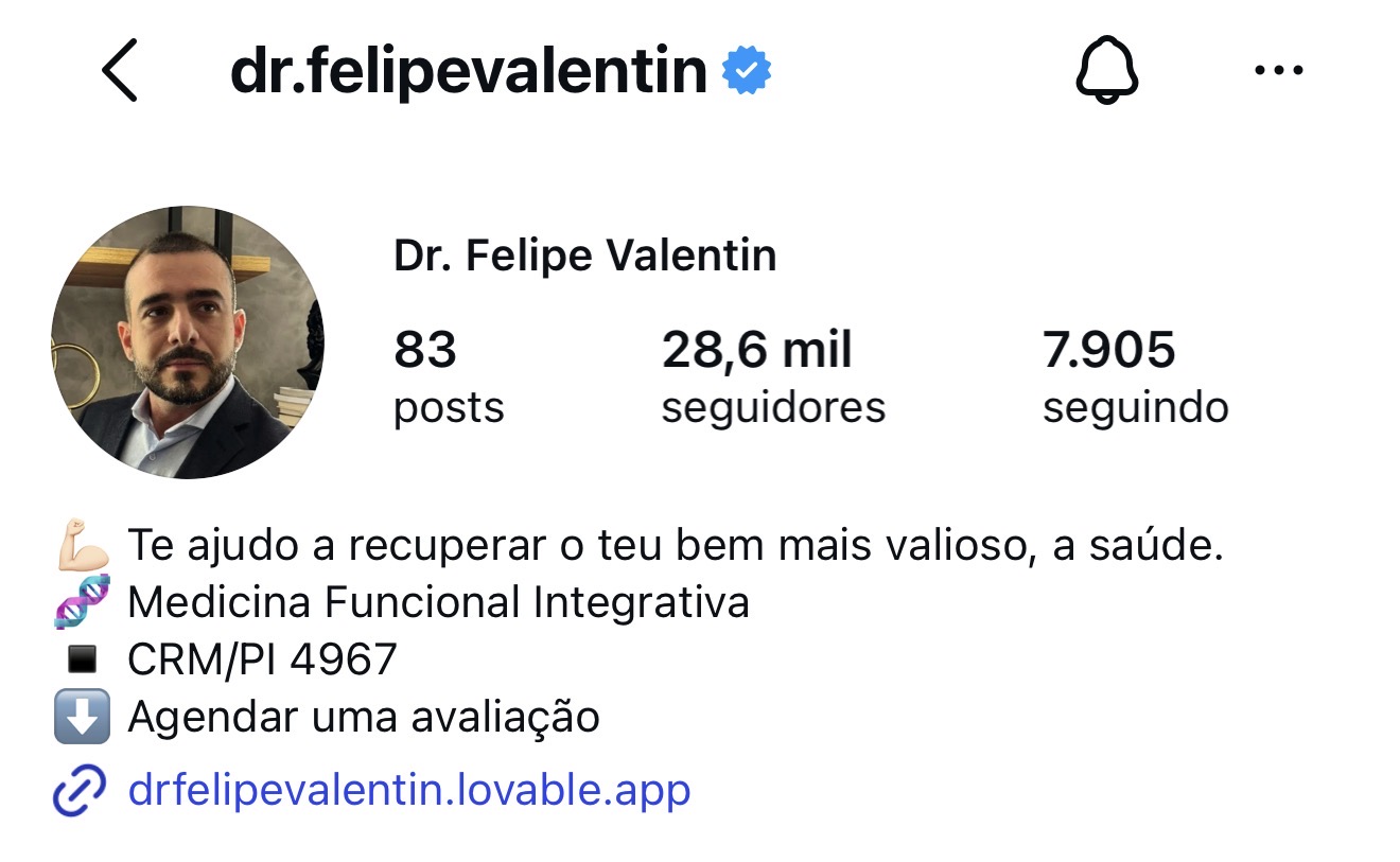 Depoimento de cliente SAYD — @dr.felipevalentin